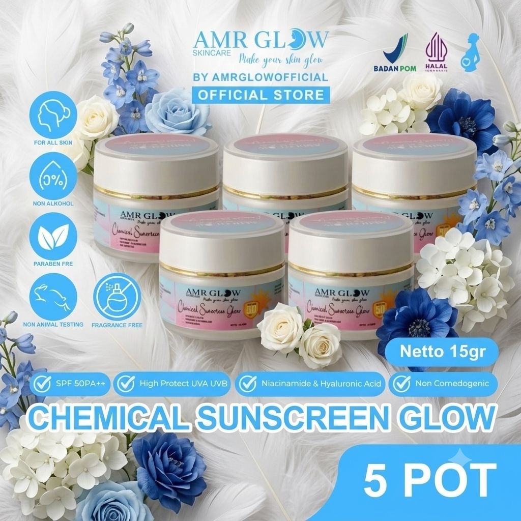 AMR Glow - 5 Pot Sunscreen AMR Glow