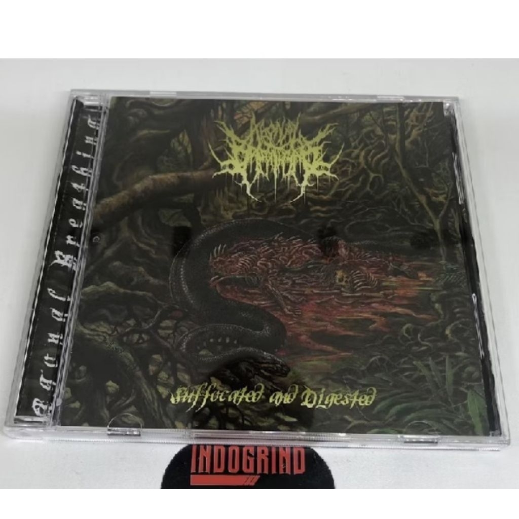 CD audio original Agonal Breathing - Suffocated and Digested