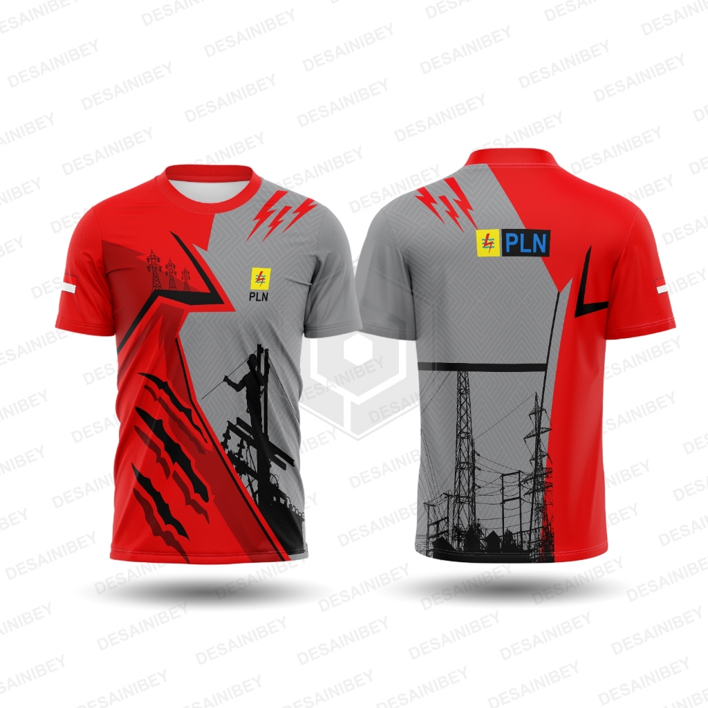 Baju Kaos Jersey PLN / Jersey PLN Fullprint Art-14