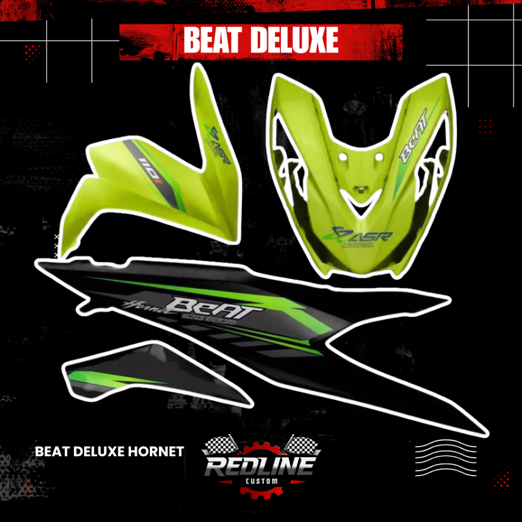 STRIPING BEAT DELUXE 2022 MOTIF HORNET TRANSPARAN