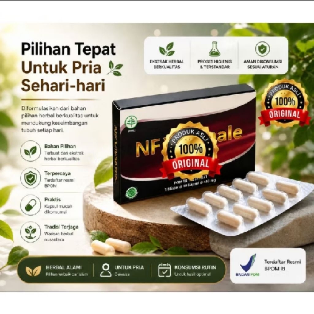 VitameleProducttAsliOriginal100%HWIOriBahanHerbalAlami