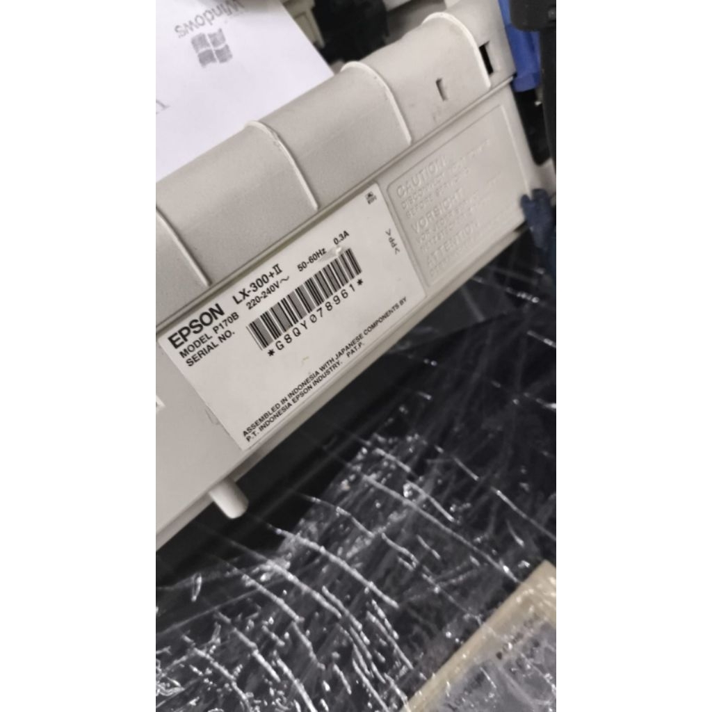 Printer Epson Lx-300+II