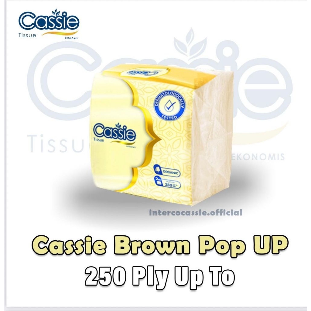Tissue cassie pop-up 250 ply