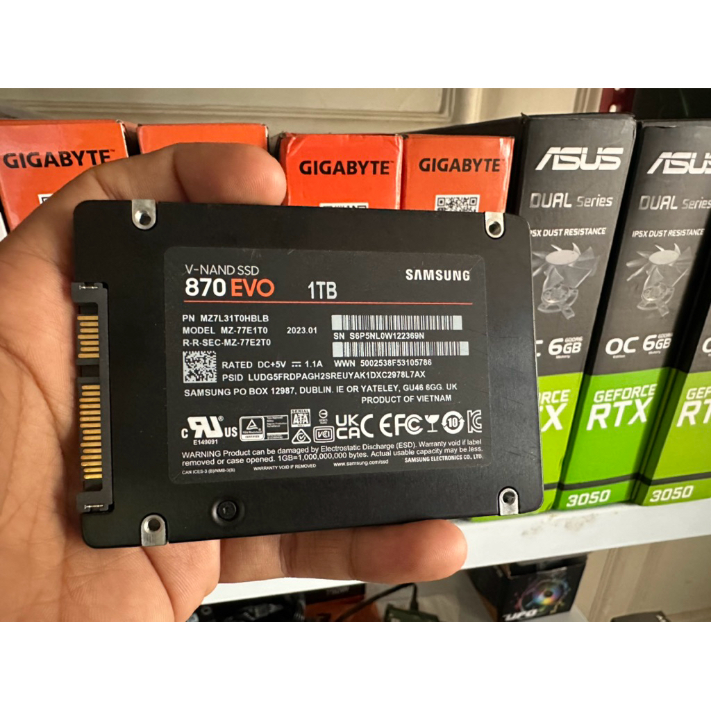 ssd samsung 870 evo 1tb