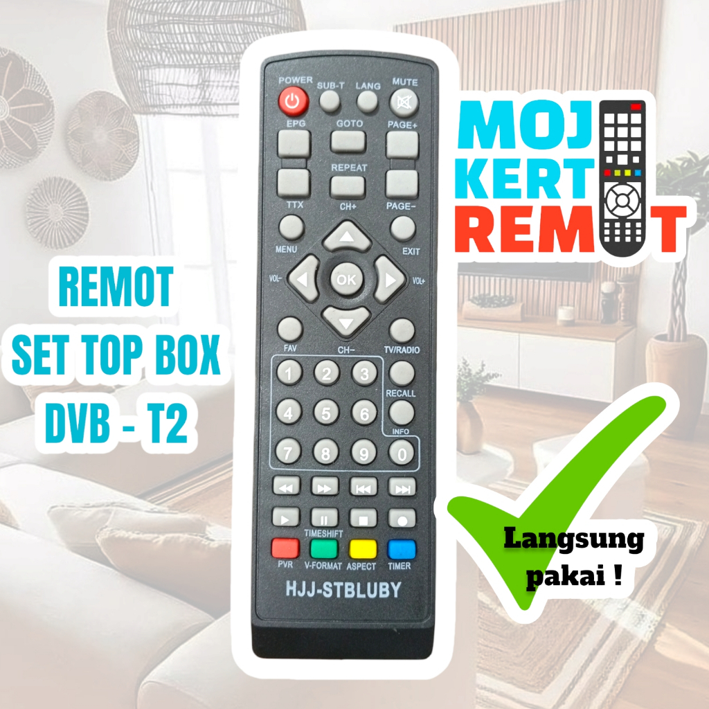 REMOT SET TOP BOX EVERCROS LUBY