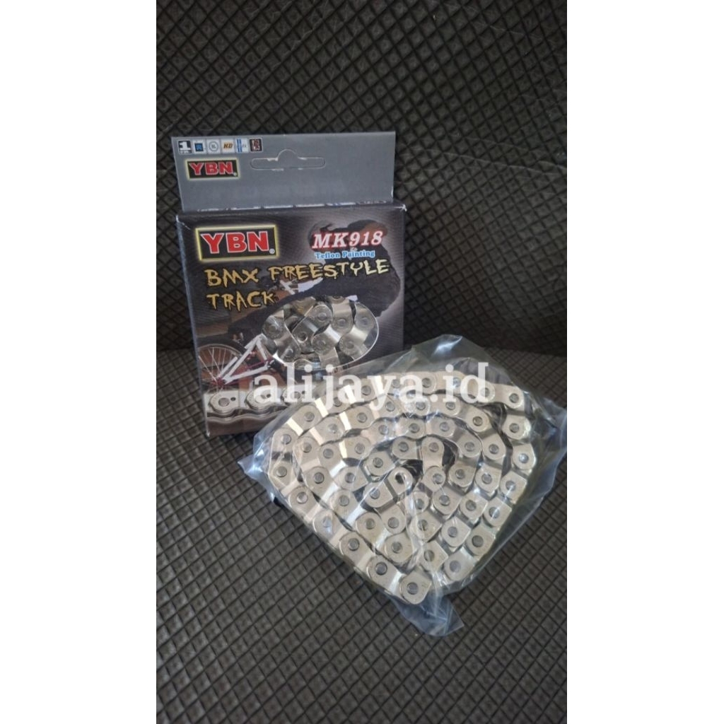 Rantai Sepeda BMX Freestyle Track Fixie YBN MK918 Half Link Original