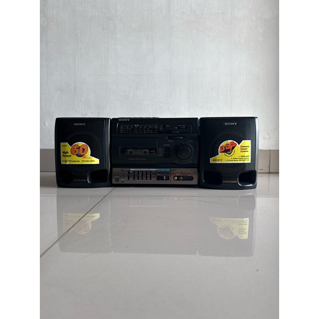 MINI COMPO RADIO TAPE SONY CFS-10555