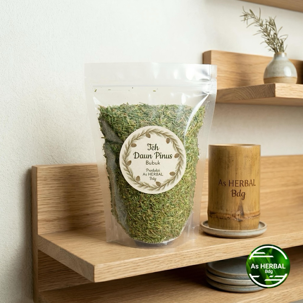 Teh daun pinus / daun pinus bubuk kering-az