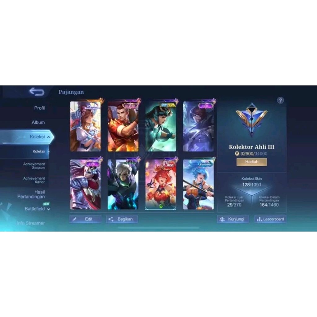 akun mobile legends mlbb bergaransi