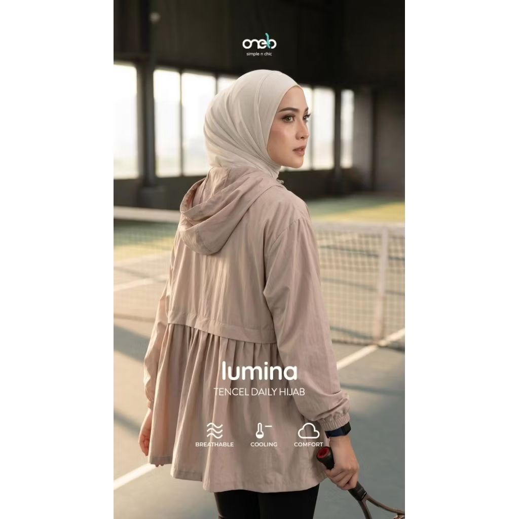 lumina hijab sporty by oneto