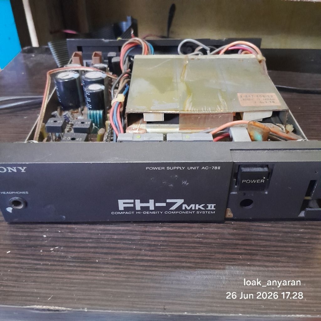 Trafo CT PSU Tape Compo Sony FH-7 MKII Normal