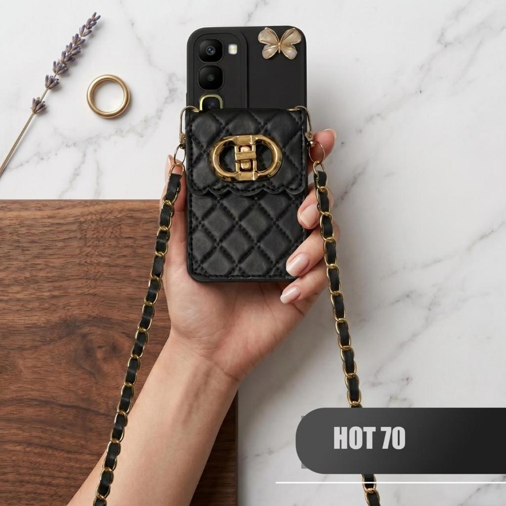 Softcase Dompet DR For tipe Infinix Hot 70 - Case tas hp Casing dompet Case Infinix Hot 70 Case Hp
