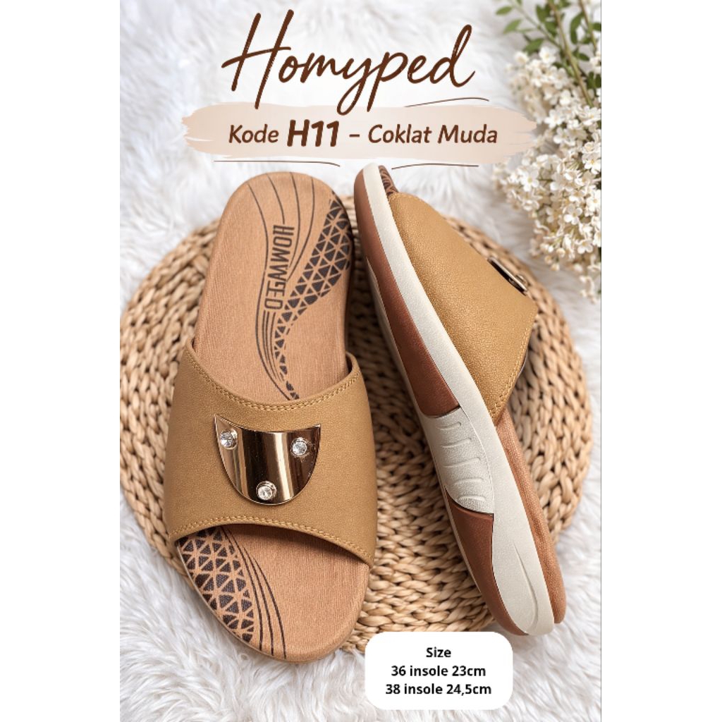sandal wanita homyped kode H11-36,38