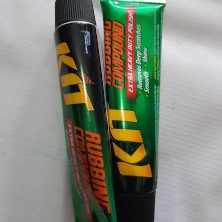 Kit rubbing compound penghilang lecet body mobil / motor