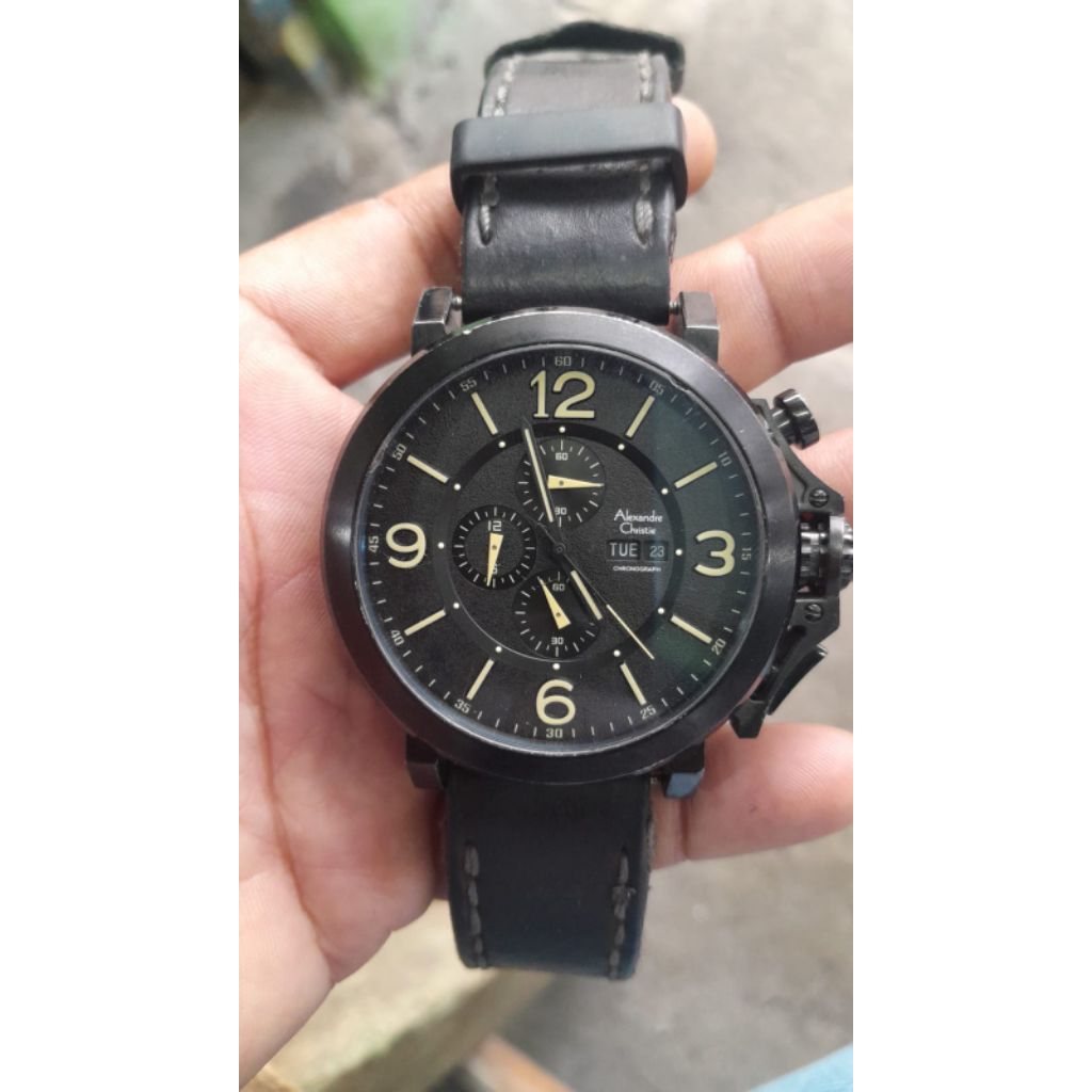 Jam tangan Alexandre Christie 6281mc Second original