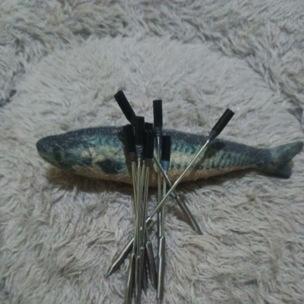 Paket Perlengkapan Kail Pancing Mata Paser. Isi 10, 6mm