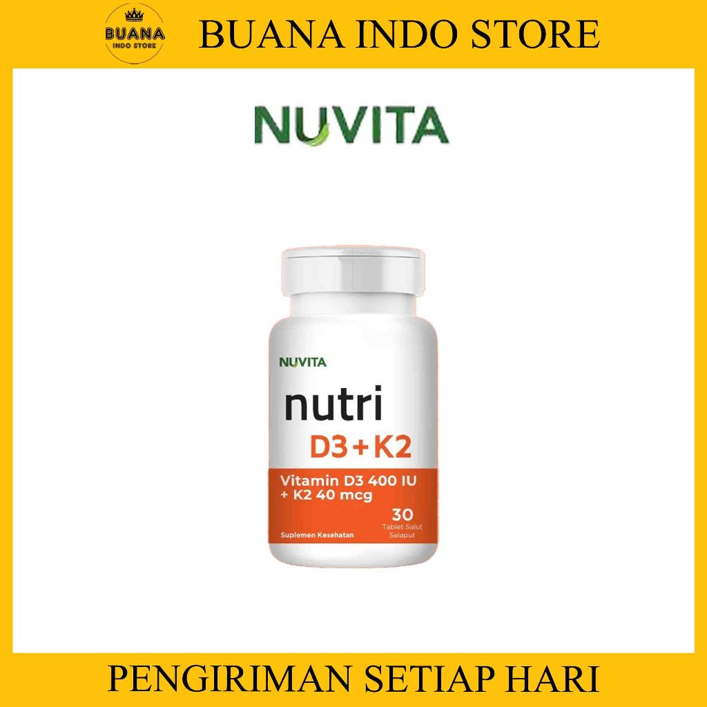 Nuvita Nutri D3+K2 - Suplemen Vitamin D3 K2