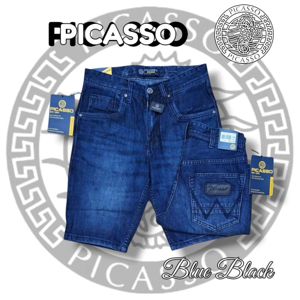 Celana Pendek Jeans Pria PICASSO ORIGINAL