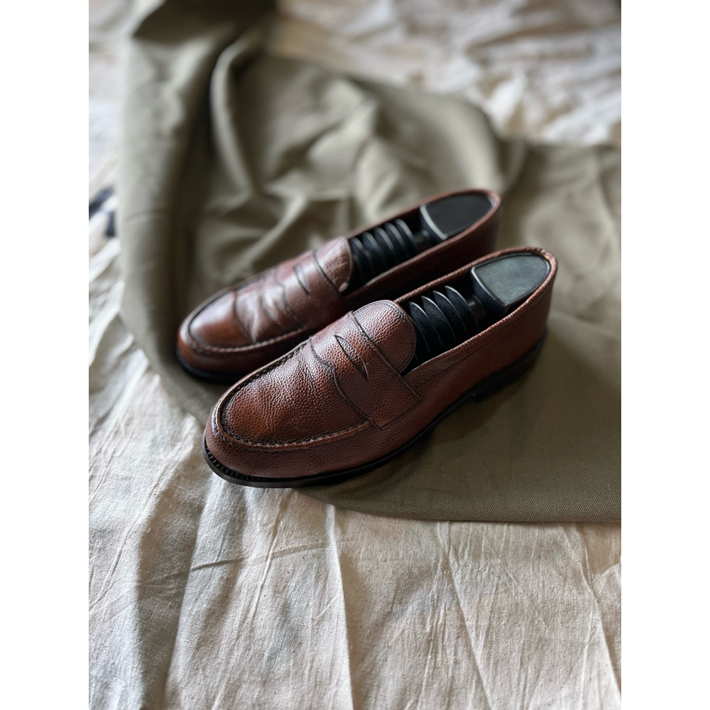 penny loafer made in italy burgundy not gh bass weejuns berwick paraboot trickers alden