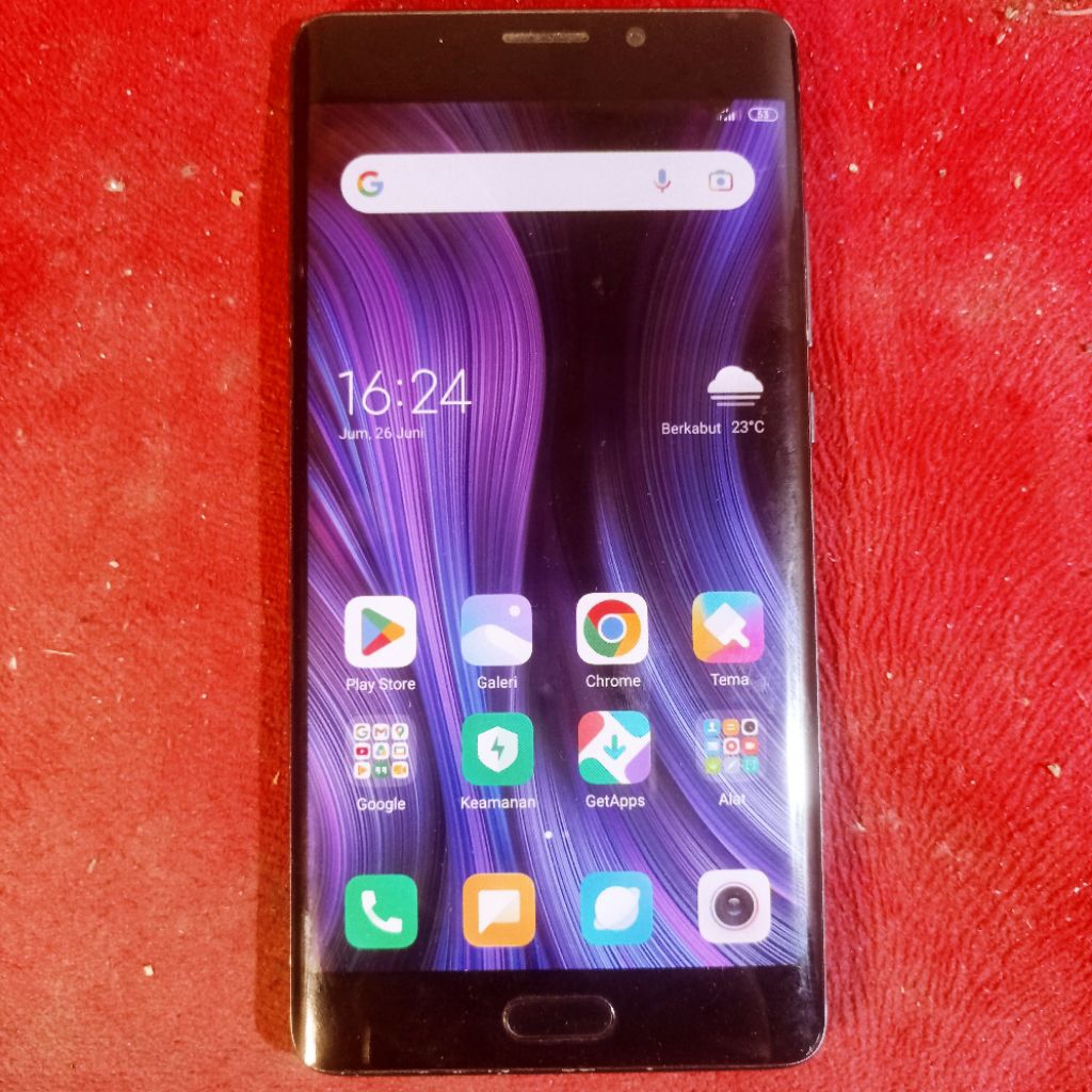 Xiaomi Mi note 2 Edge Ram 6GB internal 128GB MINUS