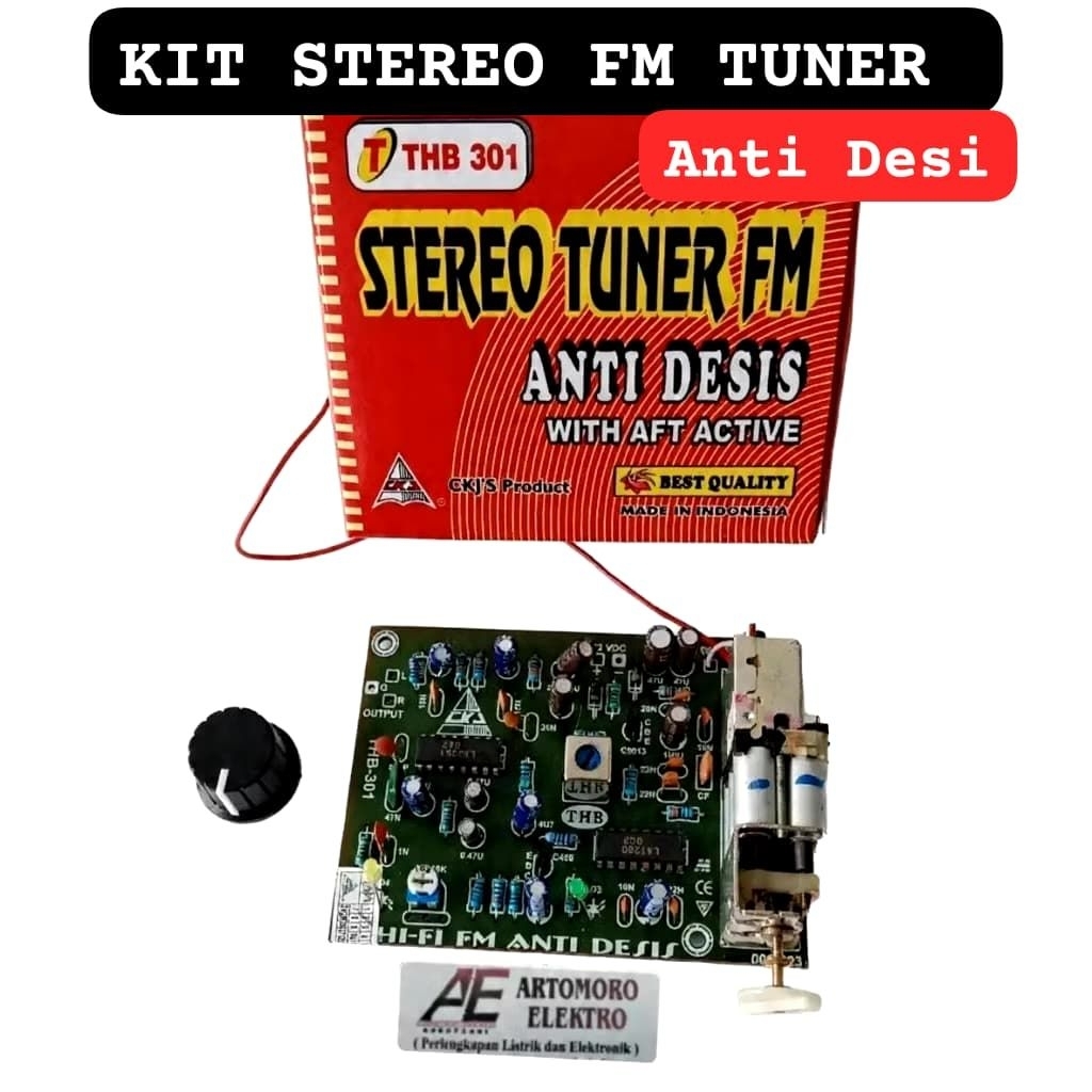 Kit Tuner FM Stereo CKJ THB 301 Anti Desis