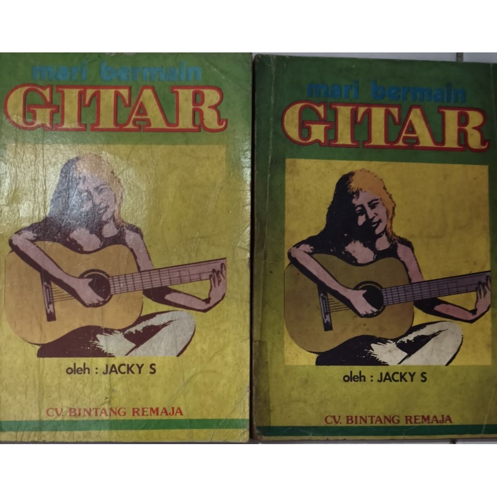 BUKU GITAR JACKY BEKAS ORIGINAL