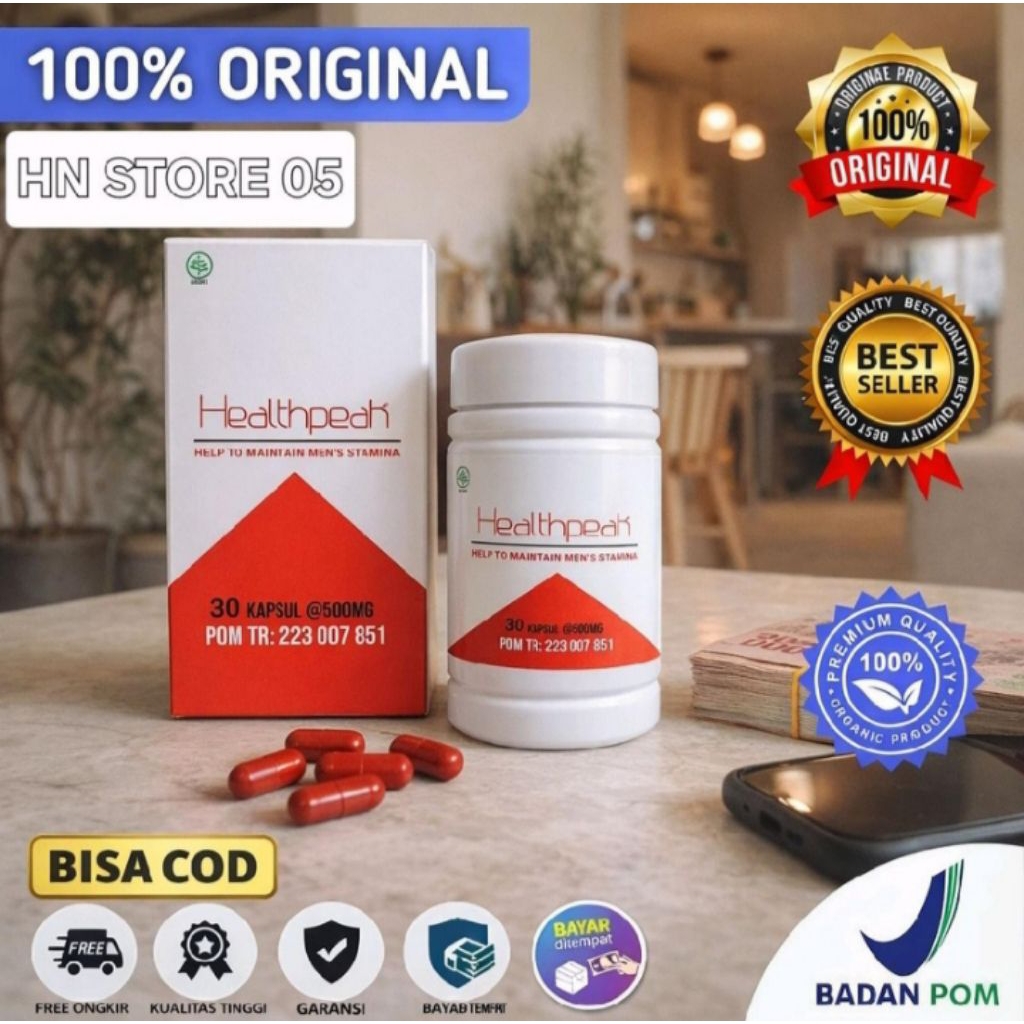 Healthpeak Membantu Meningkatkan Stamina, Energi, dan Vitalitas Pria Dewasa