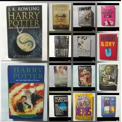 Novel Impor Hard Cover Harry Potter Dan Lainnya