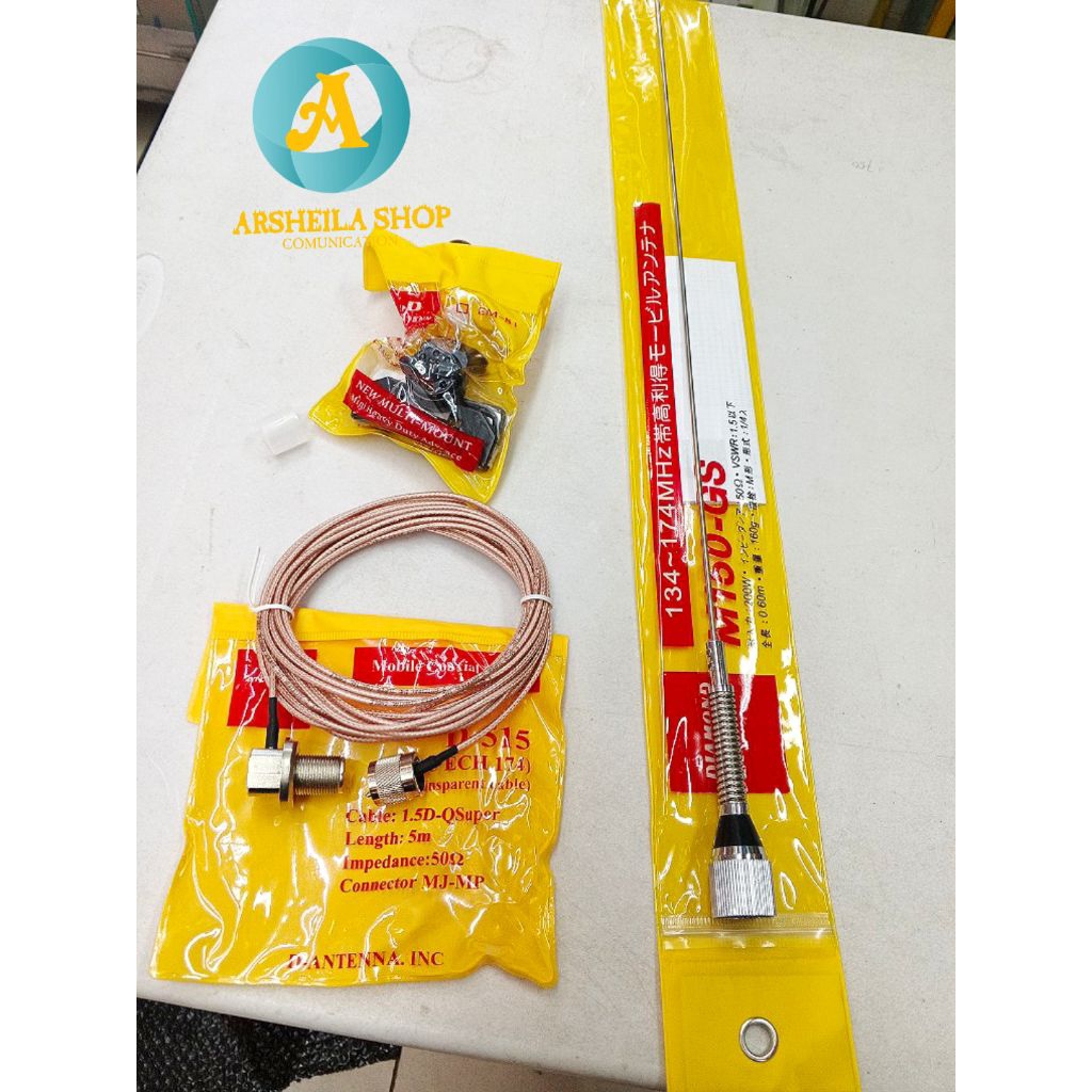 paket lengkap antena Radio Rig vhf