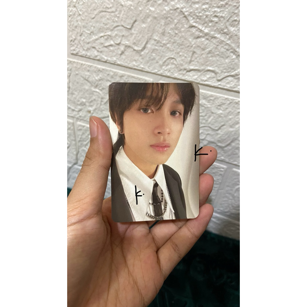 WTS PC haechan scratch Photocard haechan pilek