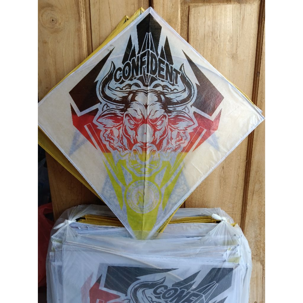 Layangan Sukhoi Standart CONFIDENT 1 Pack isi 100pcs dan 200pcs