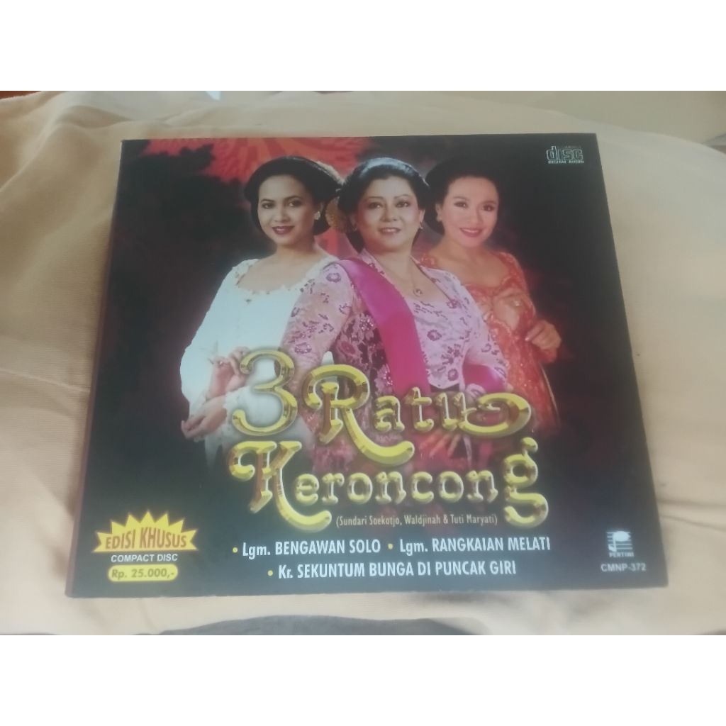 CD Keroncong - 3 Ratu Keroncong