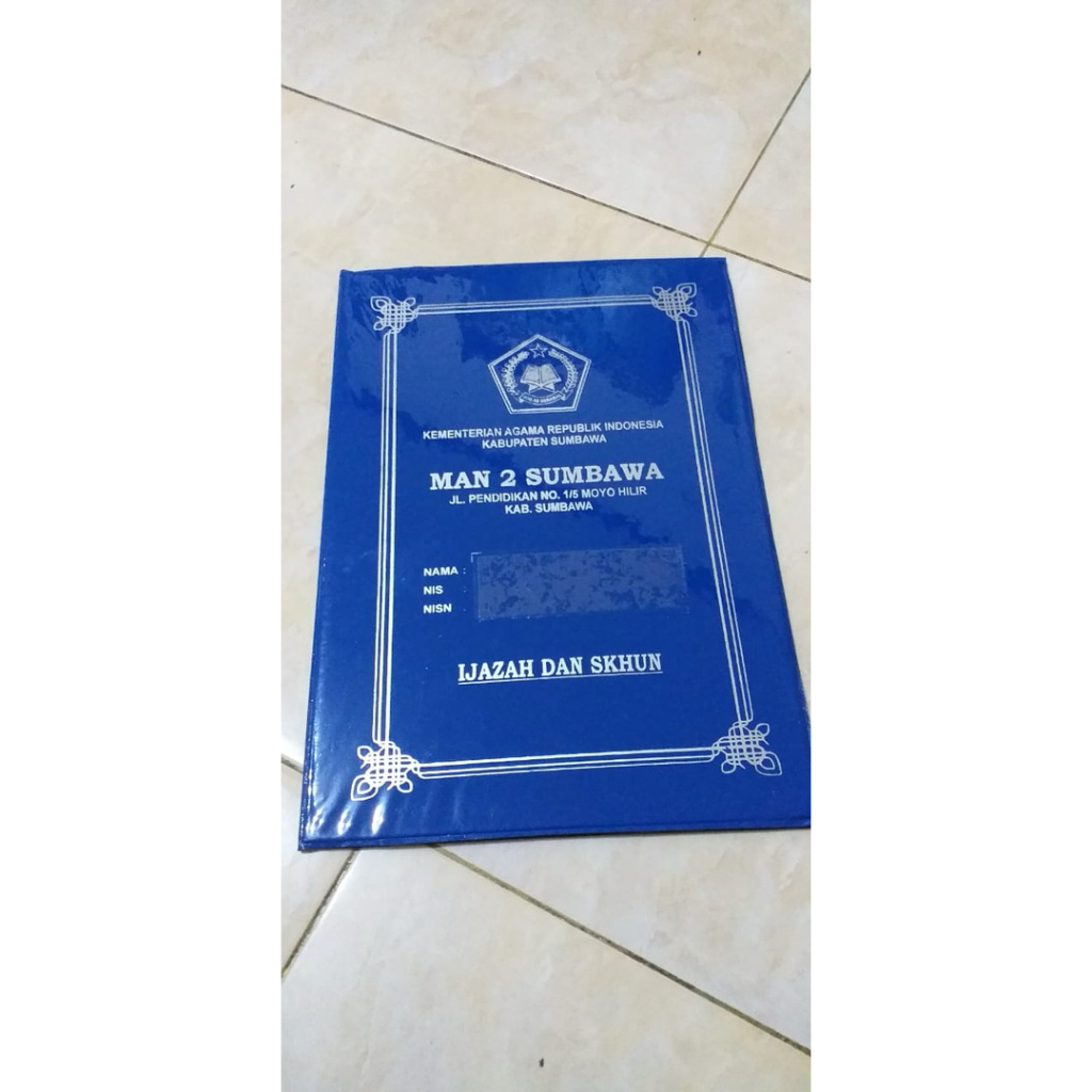 SAMPUL IJASAH PLASTIK