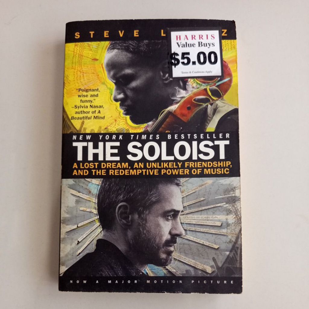 BUKU THE SOLOIST BY STEVE LOPEZ