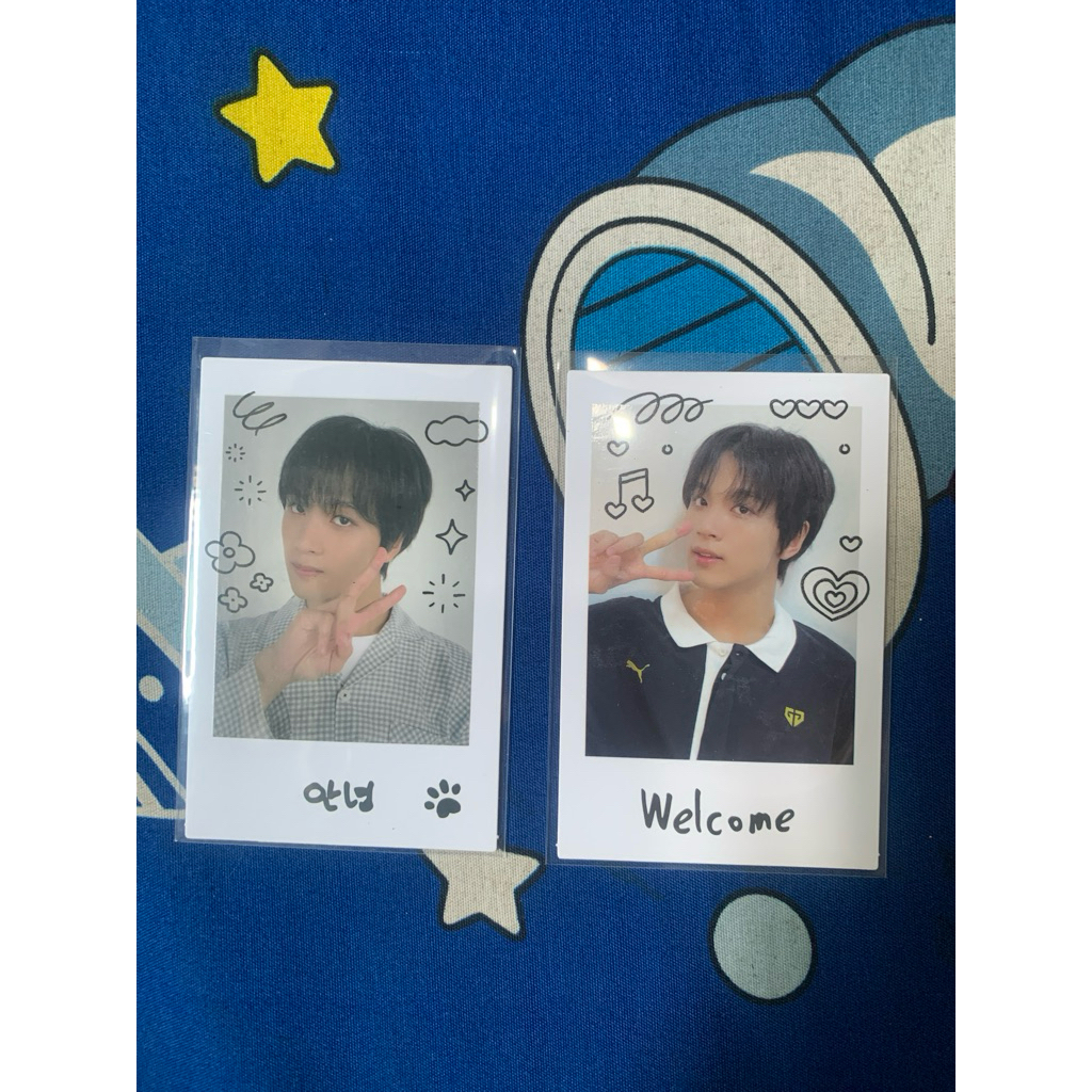 POLAROID HAECHAN NCT HOME OFFICIAL