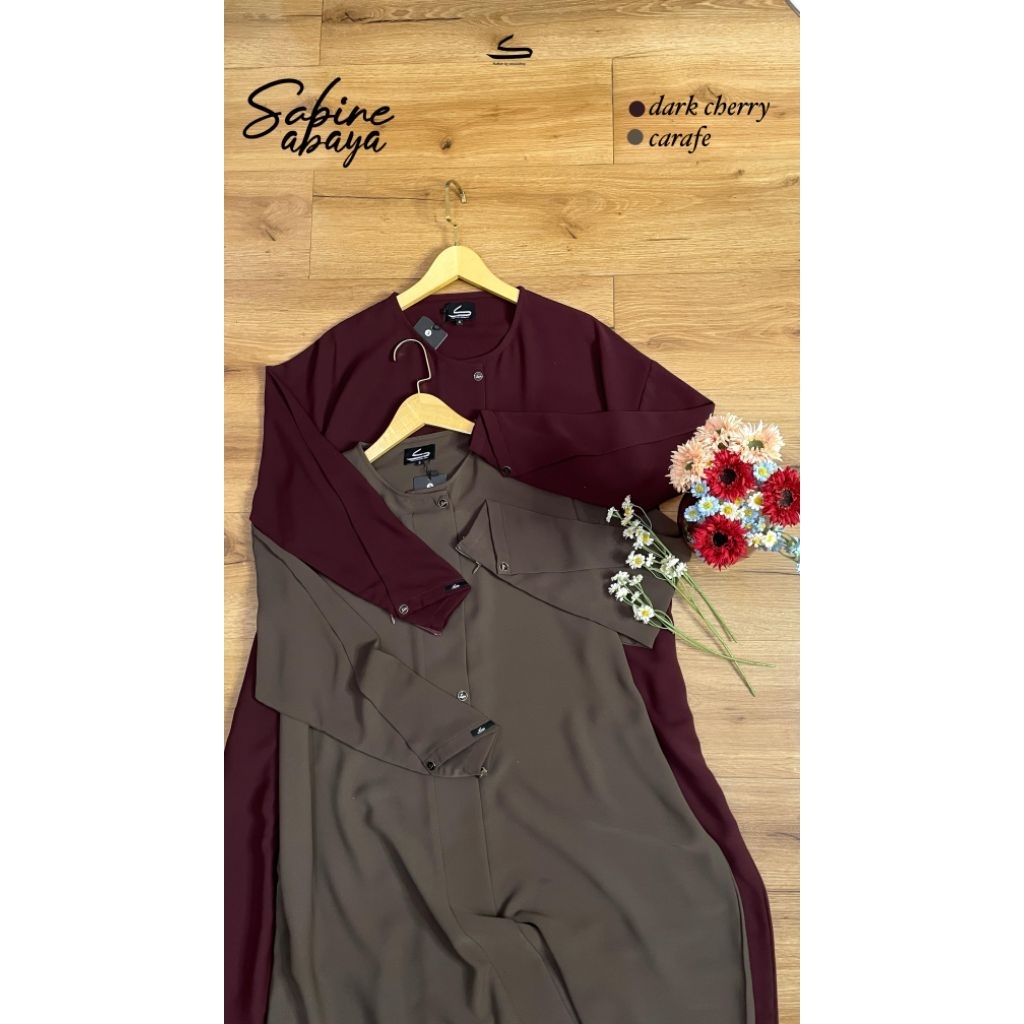 SABINE ABAYA ONLY BY KAFFAH BY ZEEAUDREY
