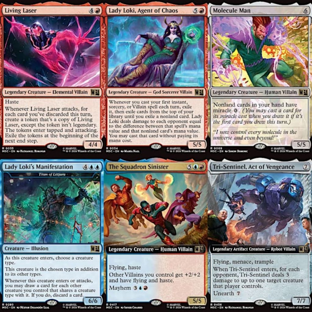 Marvel super heroes commander MSH MSC fantastic four doom prevails wakanda forever avengers assemble