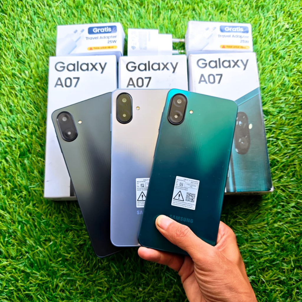 SAMSUNG A07 4G SECOND 4/64GB & 4/128GB & 6/128GB & 8/256GB HP SECOND HP SEKEN HP BEKAS HP MURAH