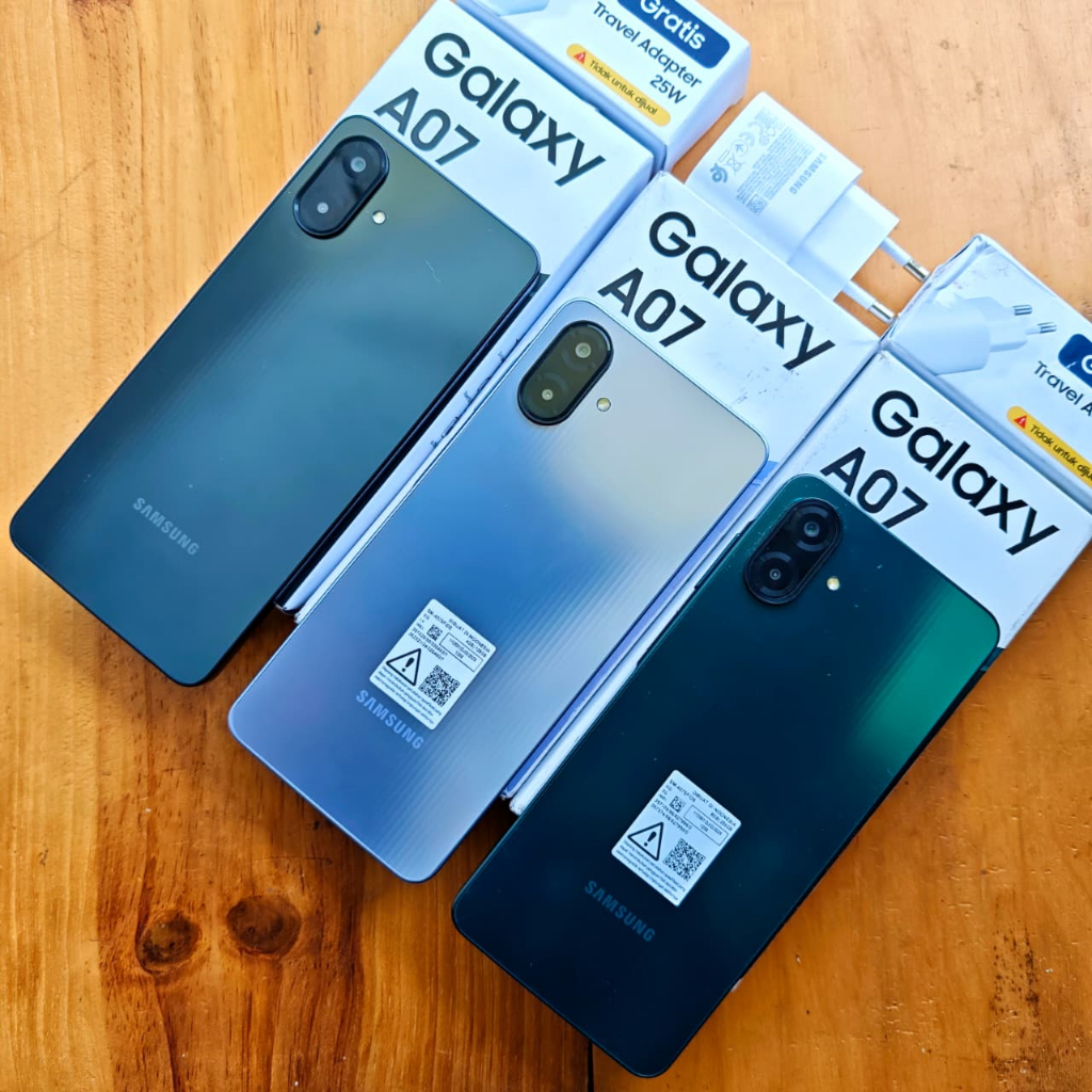 SAMSUNG A07 4G SECOND 4/64GB 4/128GB HANDPHONE SECOND HP SEKEN HP BEKAS HP MURAH