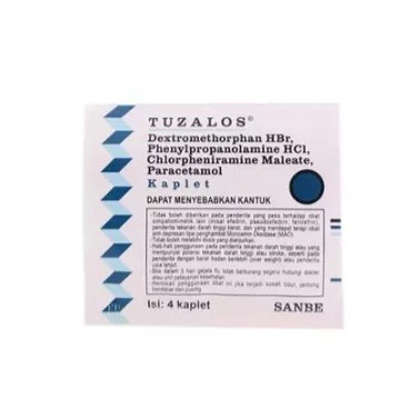 Tuzalos 3 Strip 12 Tablet dapat 3 strip iya Obat Flu dan Batuk