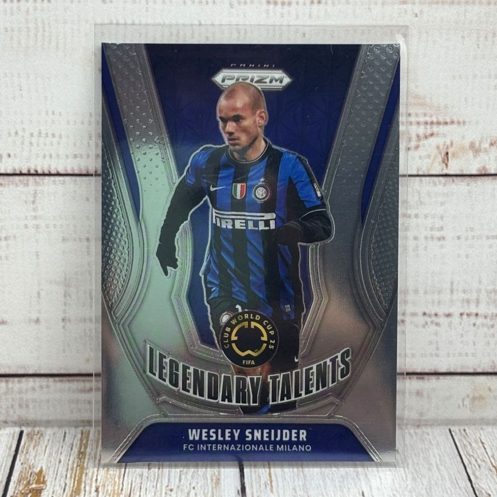 Kartu Bola Sneijder Legendary Talents Inter Milan Panini Prizm Original
