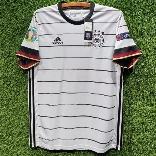 Jersey Jerman Original 2020-2021 Home Medium BNWT Patch Euro