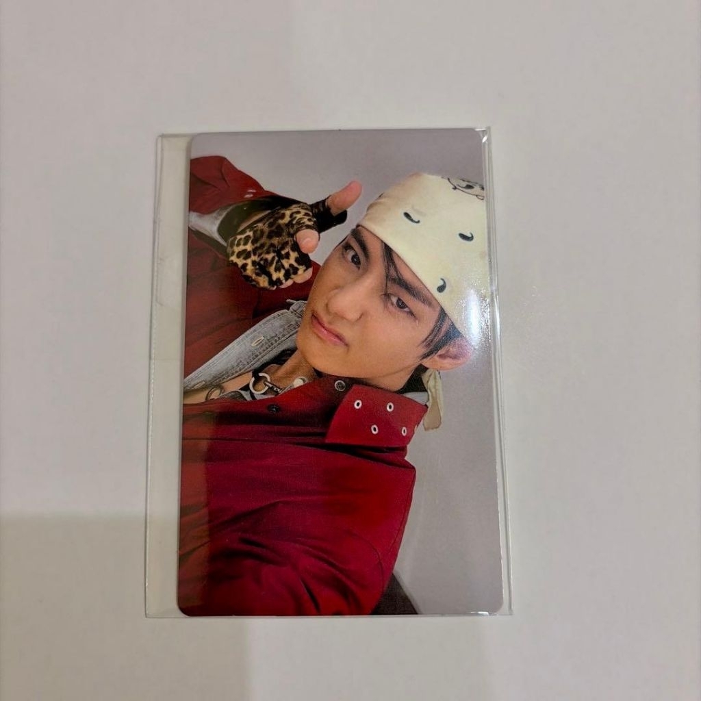 photocard taehyung bandana photocard lucky draw taehyung photocard taehyung official