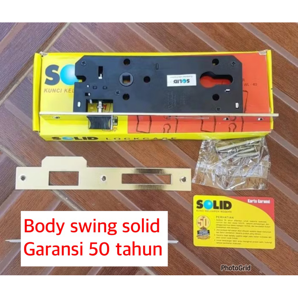PROMO LOCKCASE SWING SOLID  40 MM Murah promo kunci Lockcase  solid,body swing solid set,body lidah 