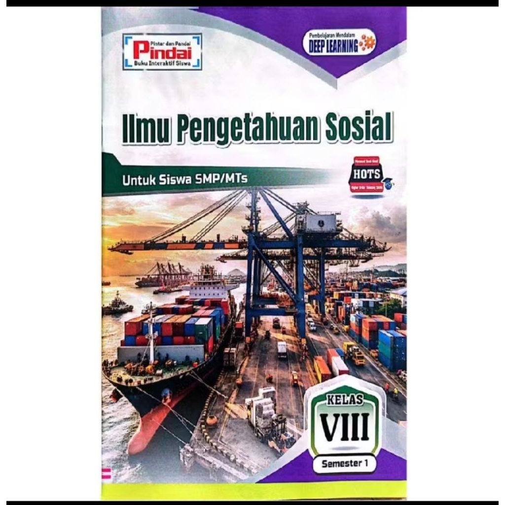 LKS IPS  Kelas 8 SMP/MTs Semester 1  kurikulum Merdeka