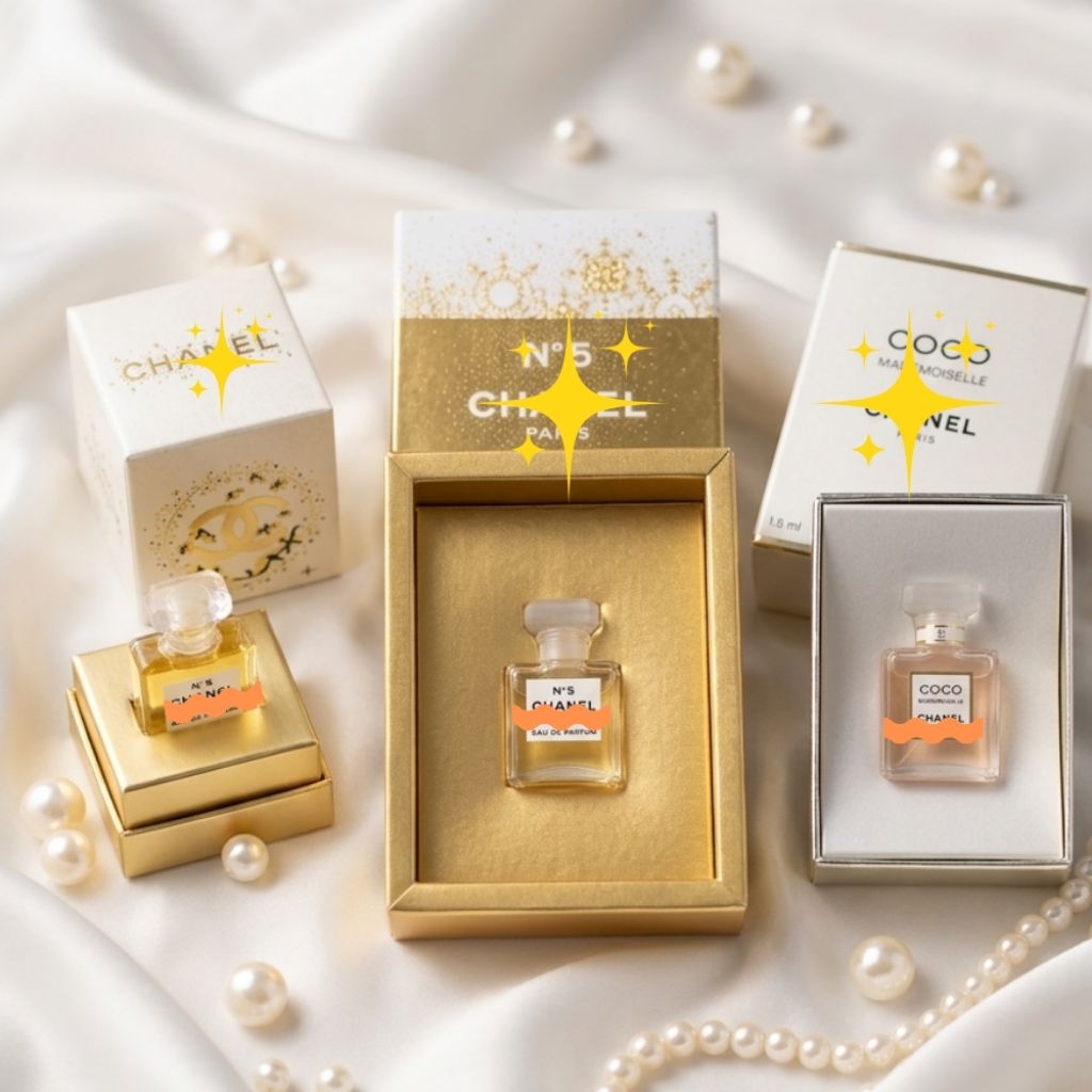 MINIATUR 1.5ML Luxury parfum Chanel Coco dan N5 EDP