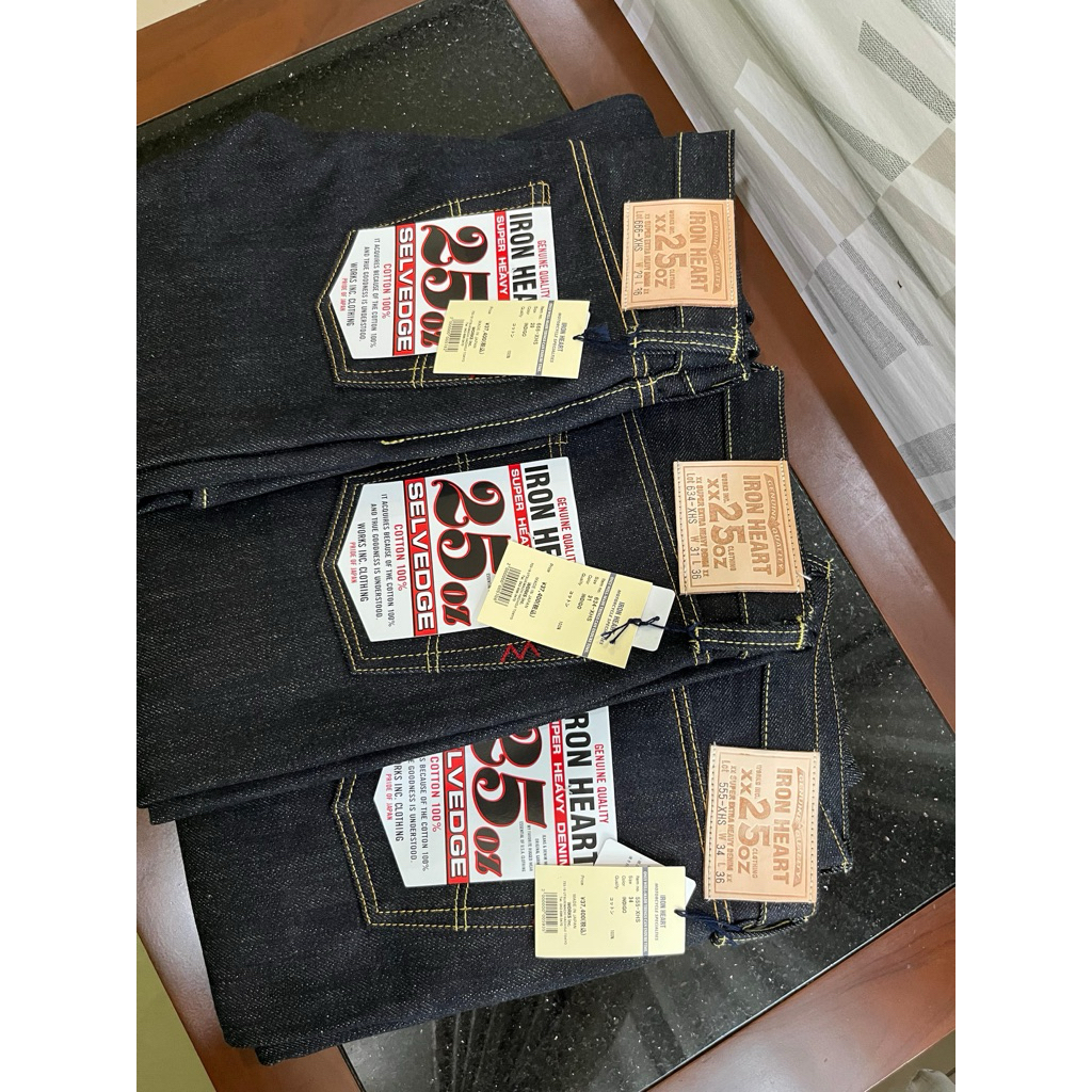 [READY BSD] Celana Panjang Denim Iron Heart XHS