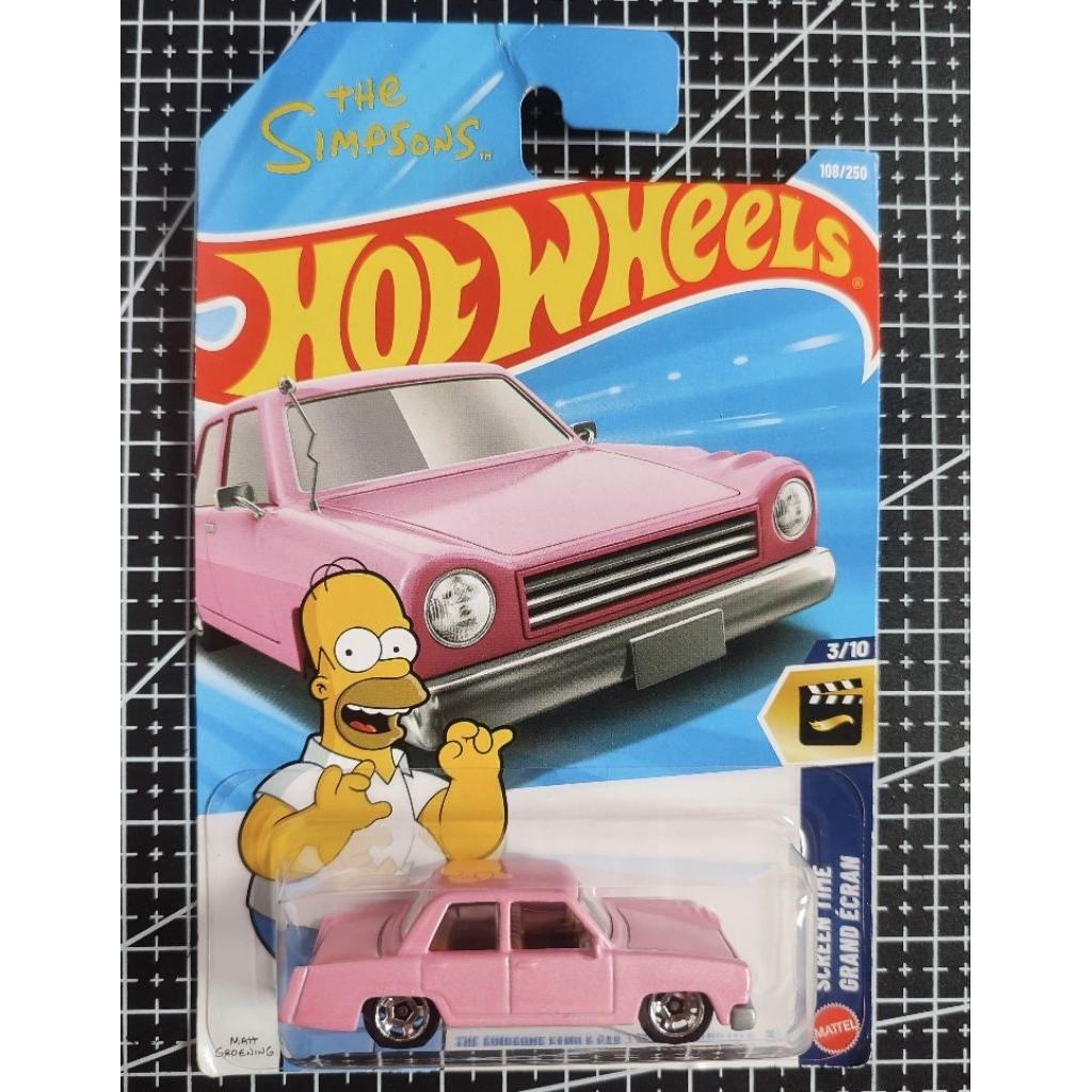 Hot Wheels The Simpsons Family Car