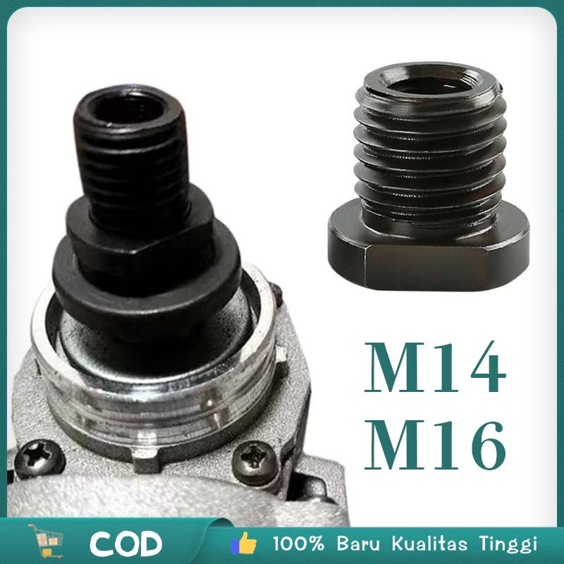Adaptor Baut Gerinda Konektor Gerinda M14 M10 To M14/m16 Adaptor Gerinda Pemotong Dengan Gerinda Sud