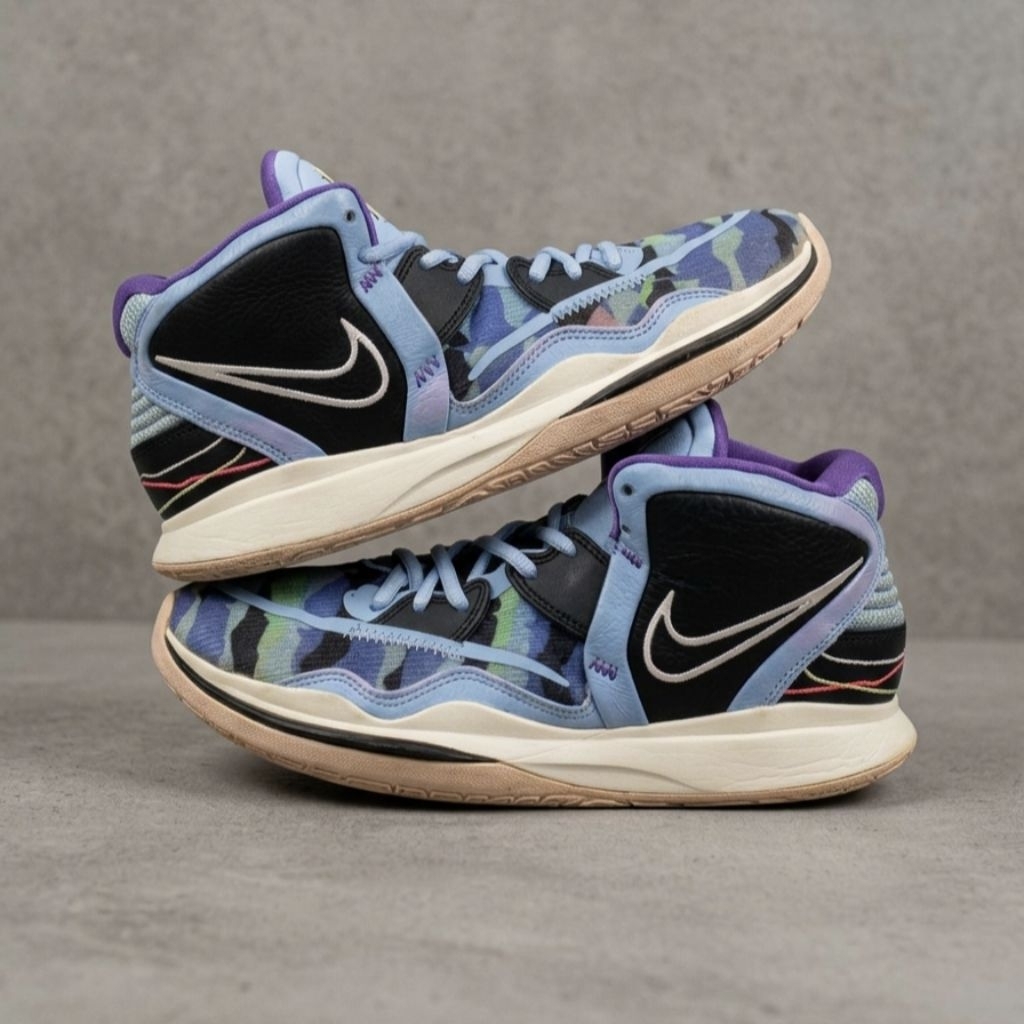 Nike Kyrie 8 Infinity Camo Purple Authentic